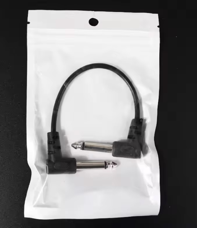 High-quality effects patch cable set (4 pcs) designed for guitar - photo 2