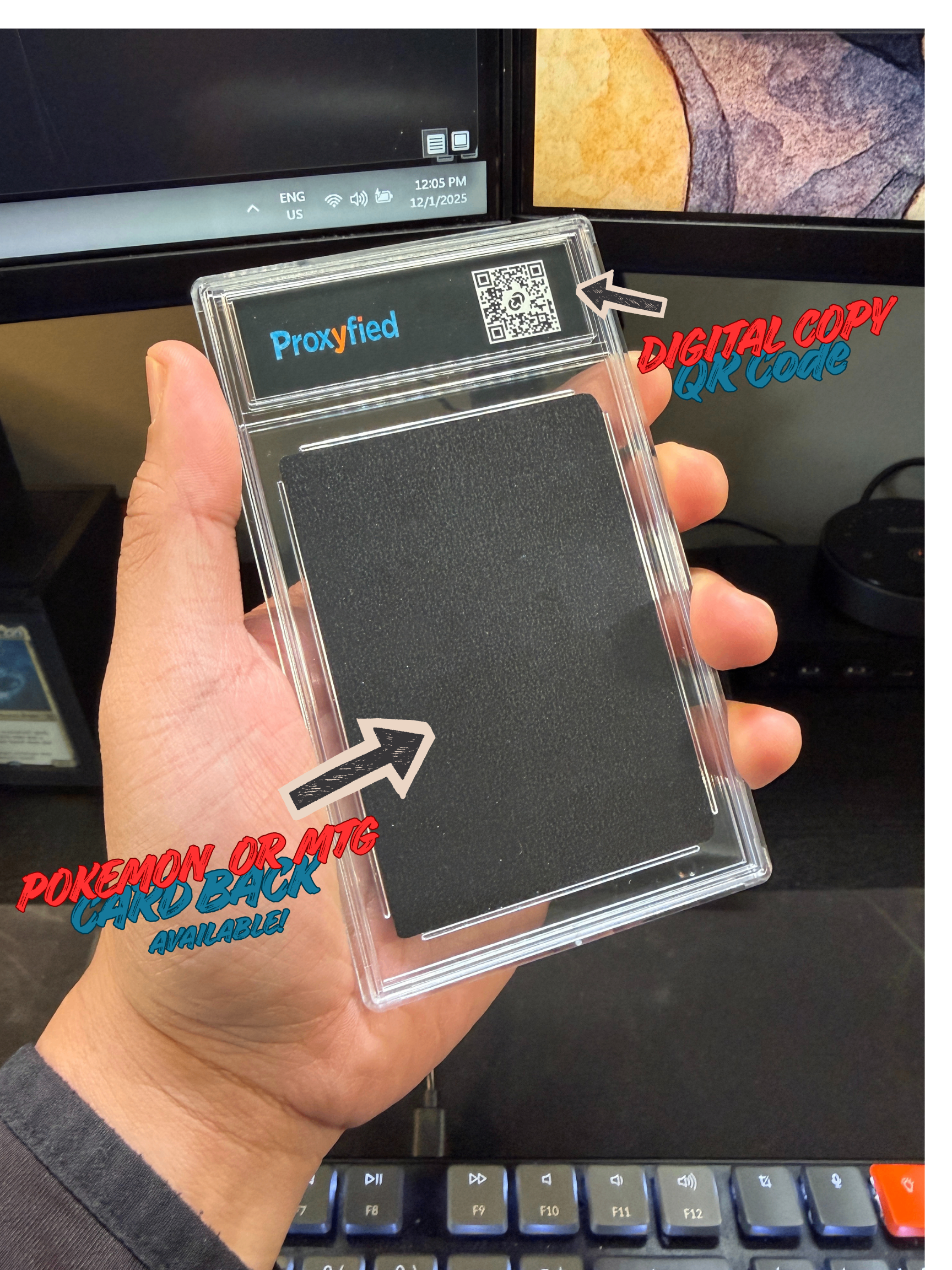 Personalized Pokémon/MTG Card Slabs – Holiday Special! - photo 2