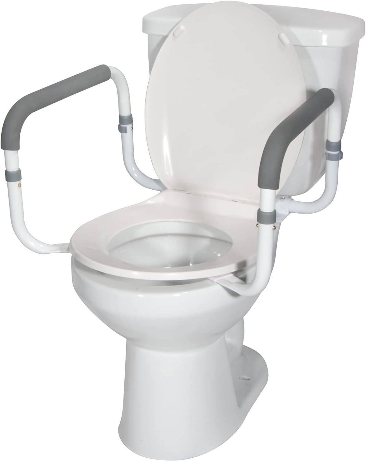 Toilet Safety Rails - White - photo 3