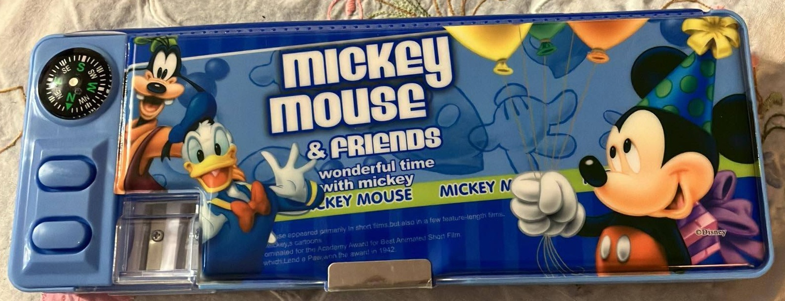 Disney Mickey Pencil Case (New)