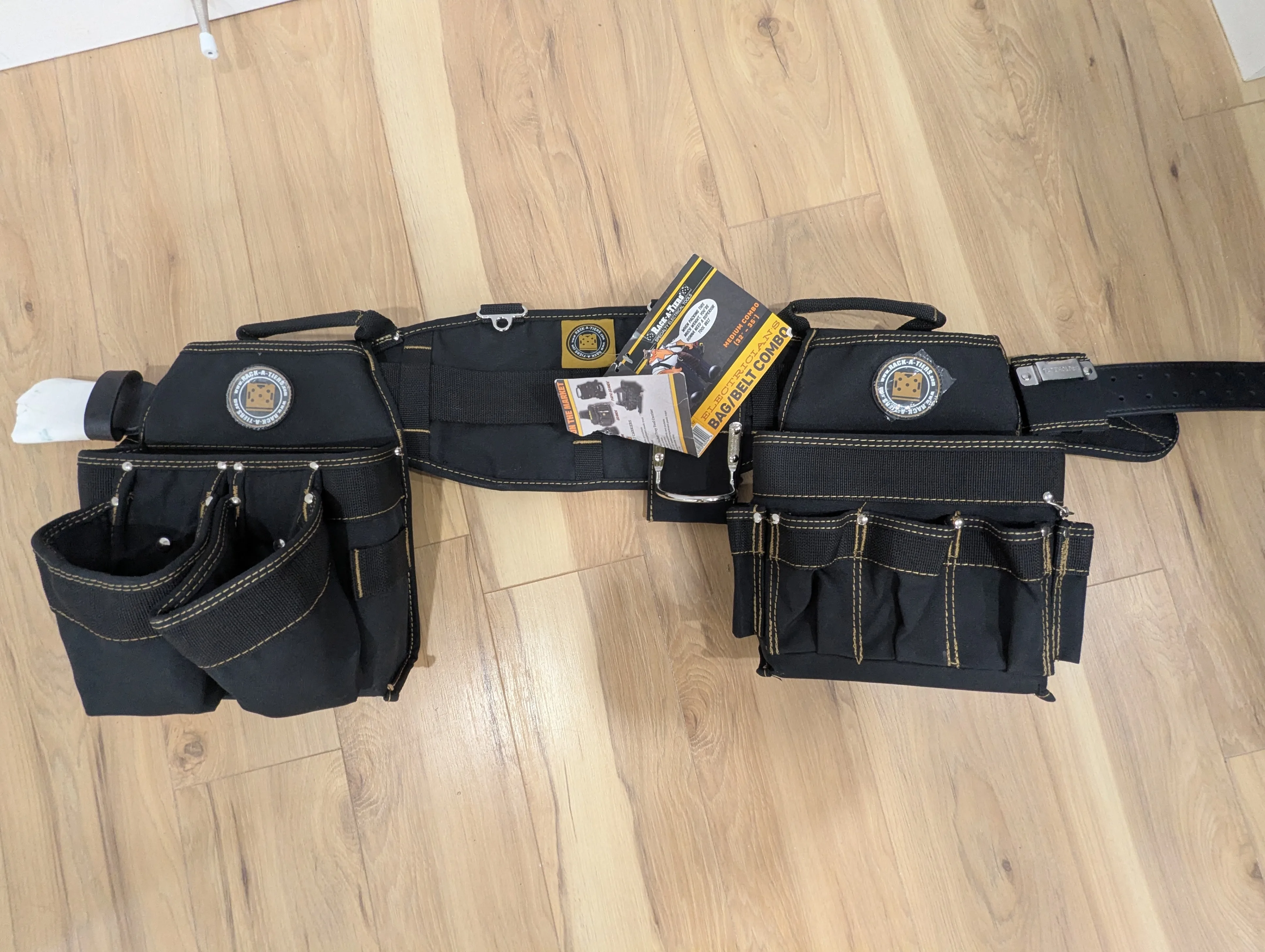 Rack-A-Tiers Electrician's Tool Belt & Bag Combo image indicator(8)