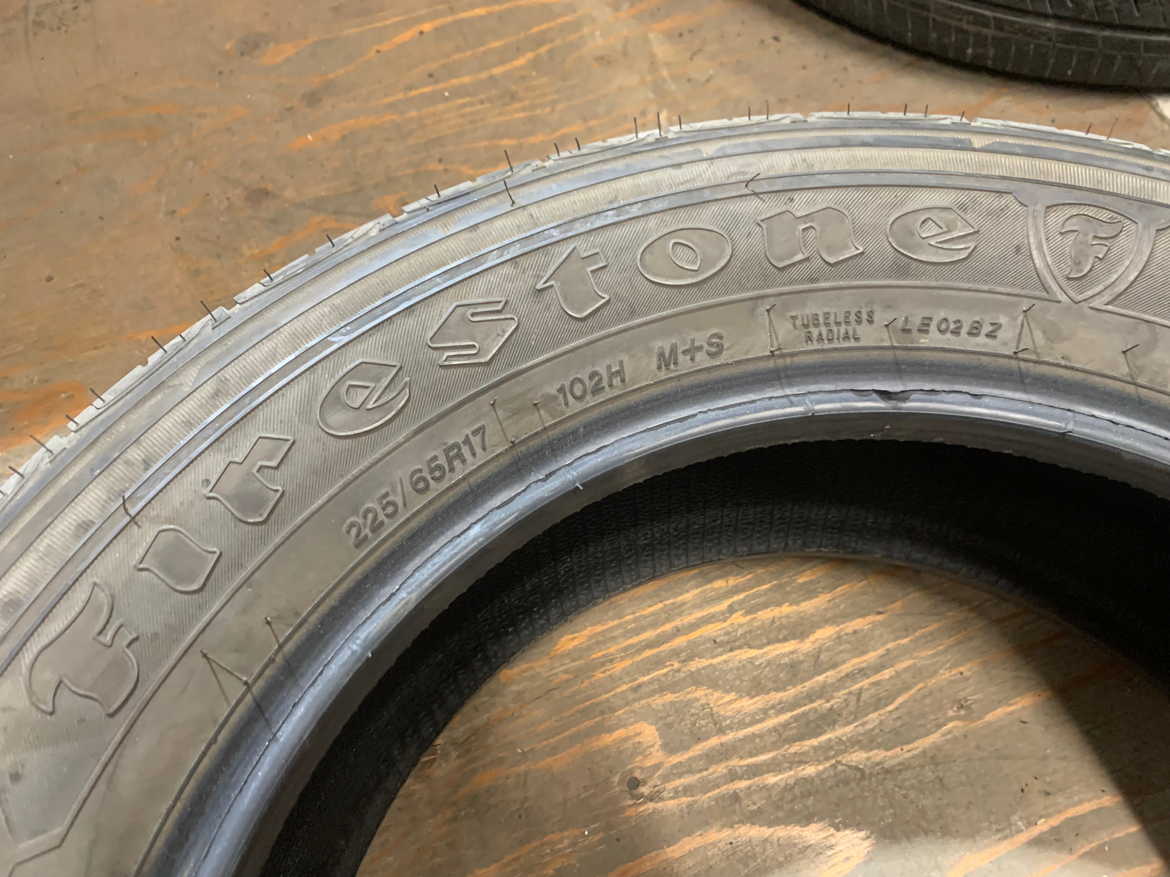 PAIR of 225/65/17 M+S 102H Firestone Destination LE2 with 70% - photo 5