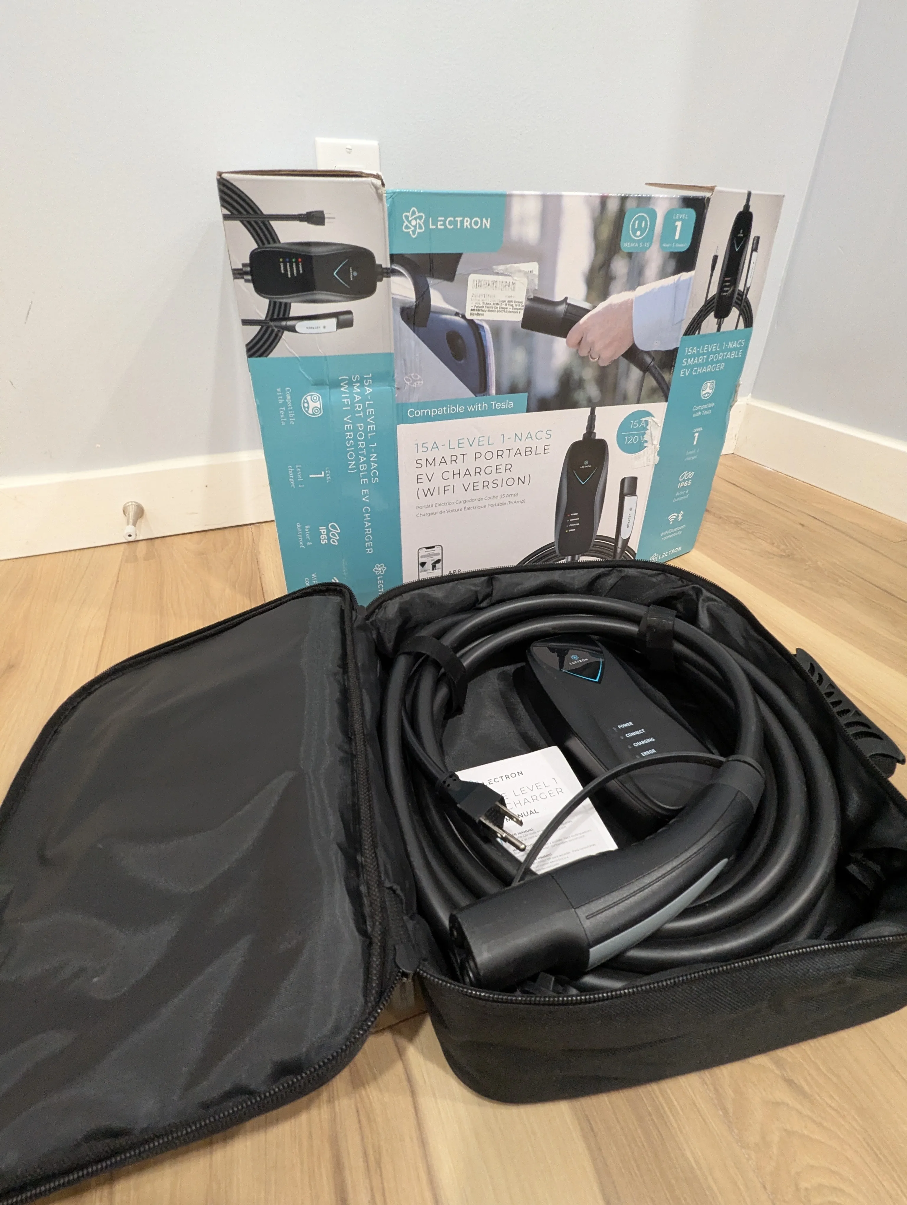 Lectron Tesla Charger - Level 1 Electric Vehicle (EV) Charger