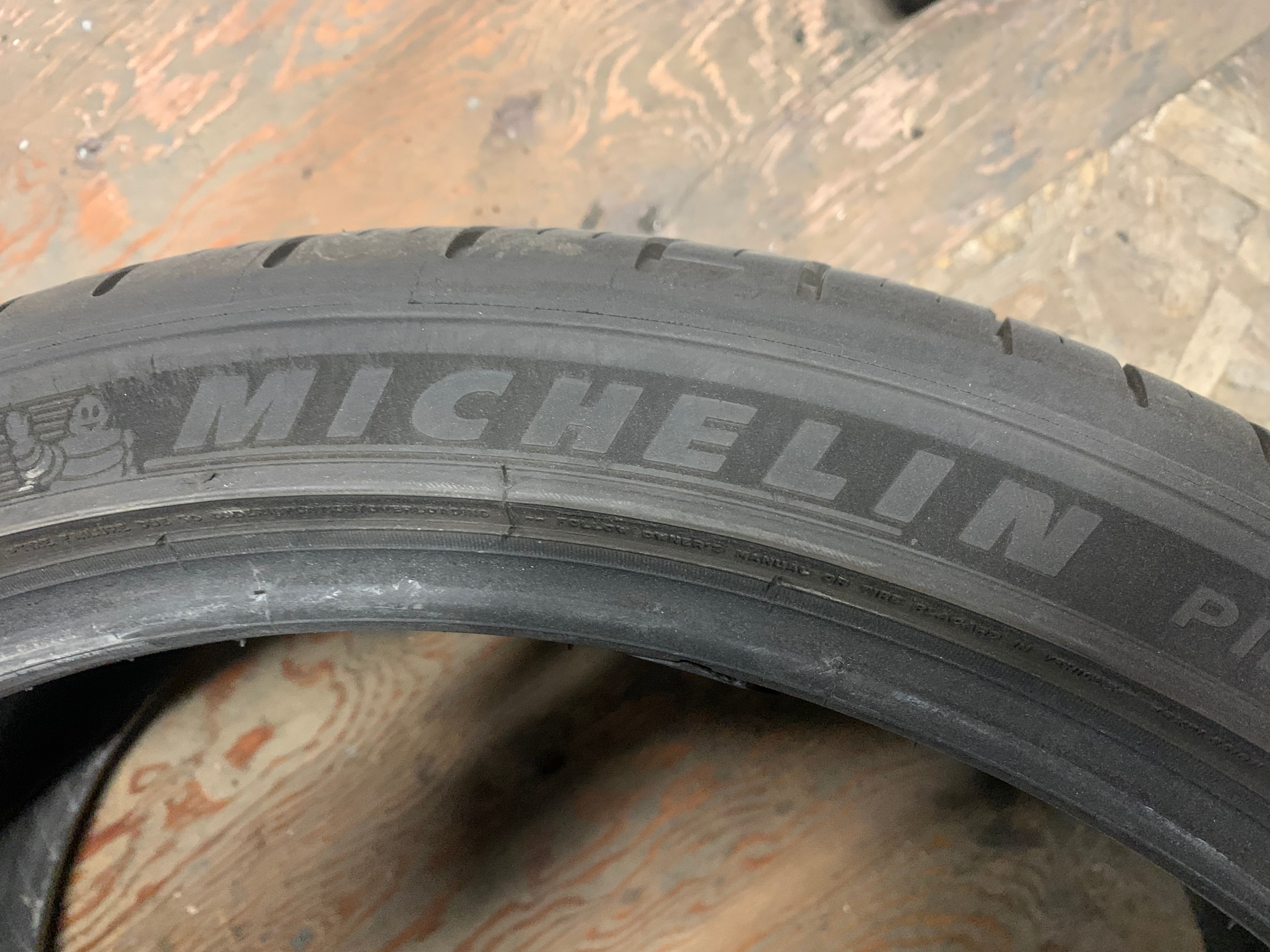 1 X single 255/35/21 98W M+S Michelin Pilot Sport AS4 with 90% - photo 5