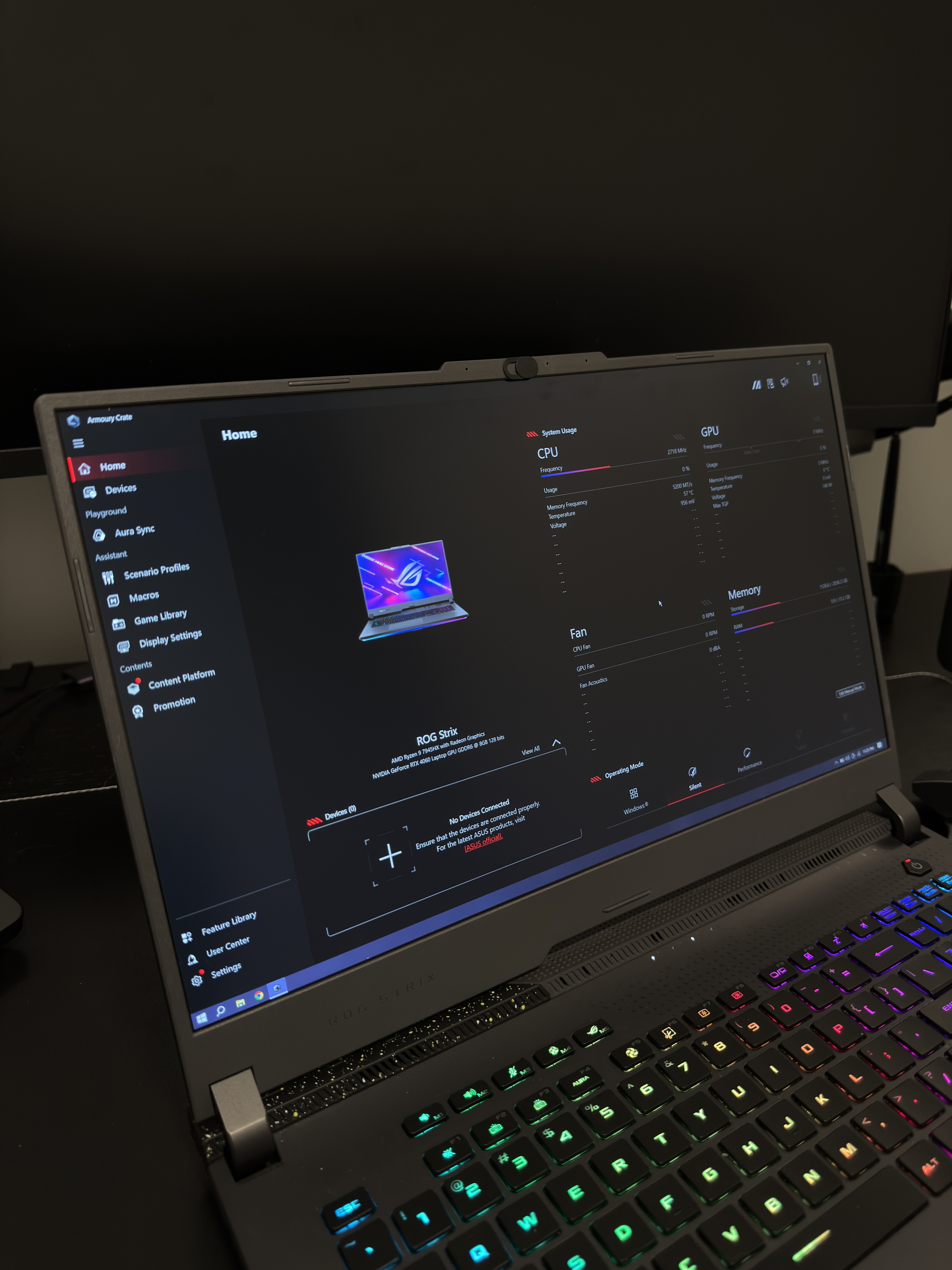 ASUS ROG STRIX G173PV RTX 4060 Laptop - photo 2