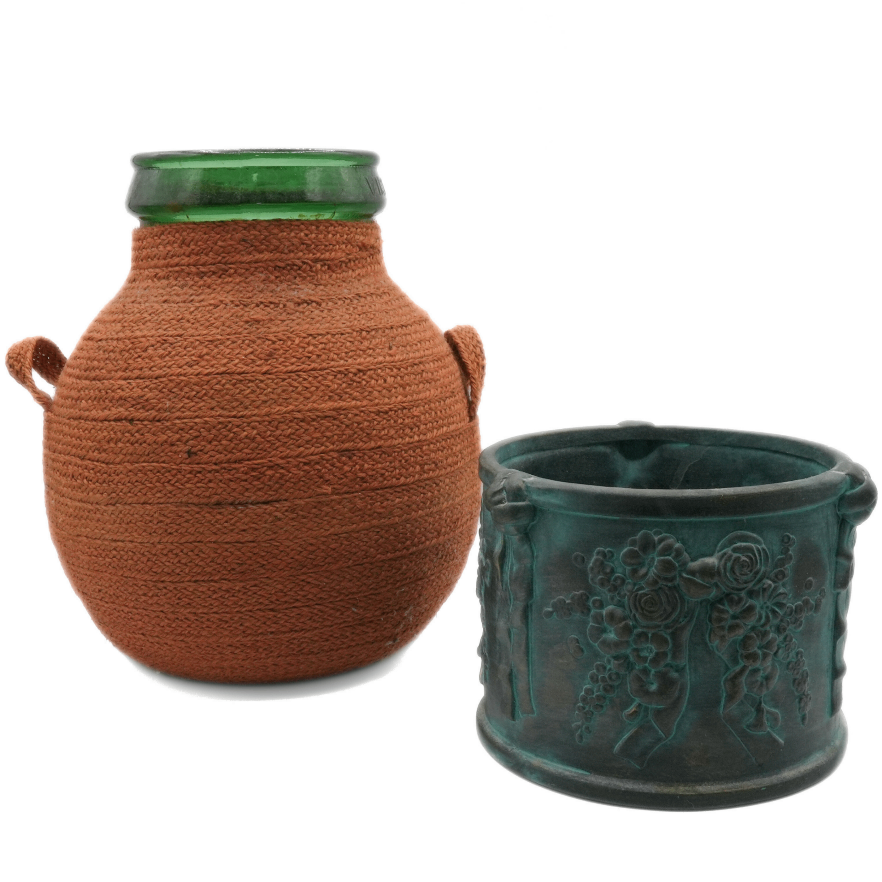 Decorative Planter and Vase Set