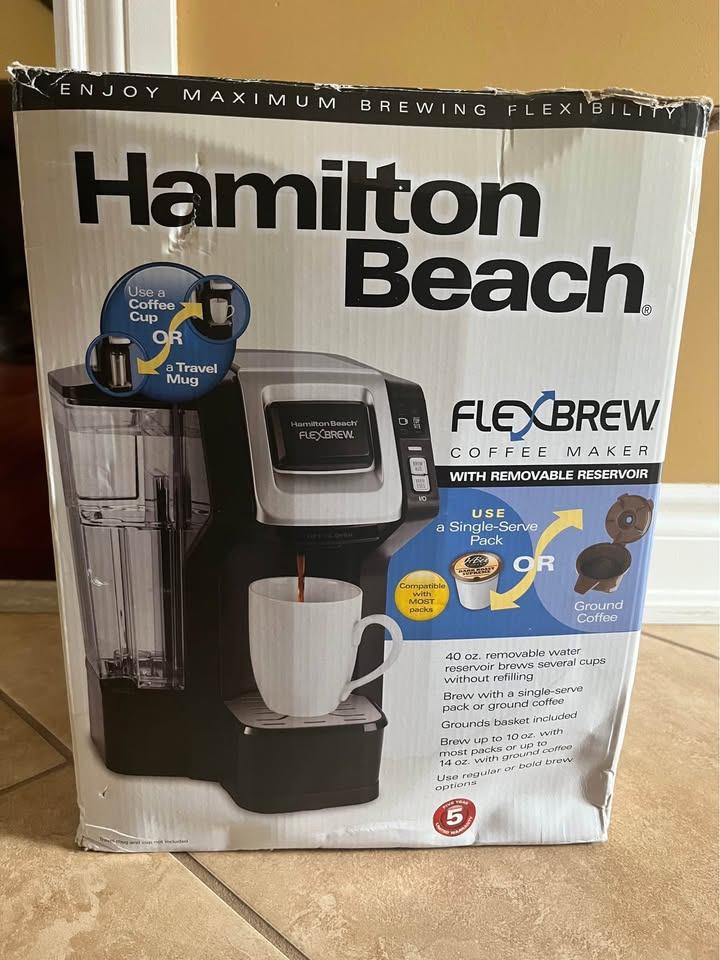 Hamilton Beach Flexbrew Coffee Machine