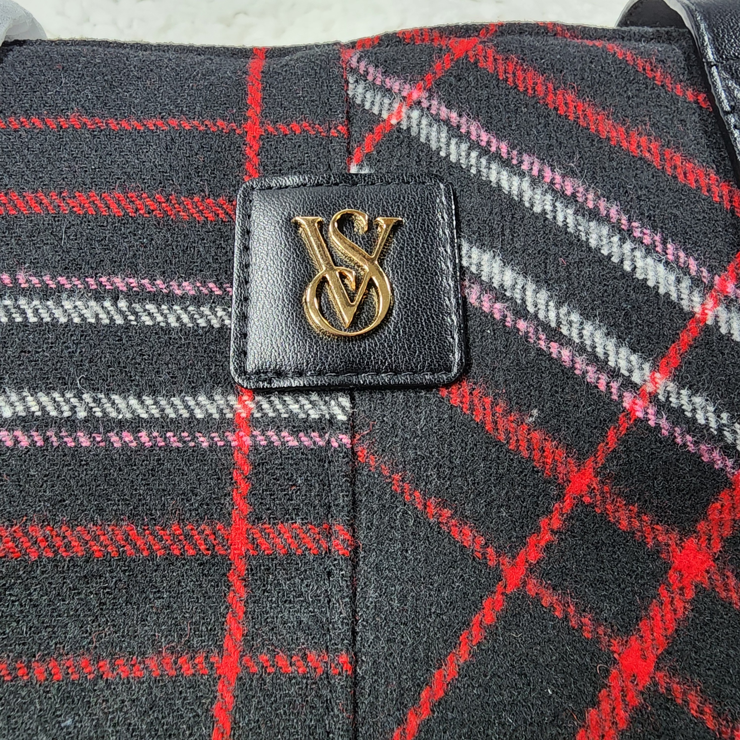 Victoria's Secret Plaid Tote Bag NEW WITH TAGS - photo 5