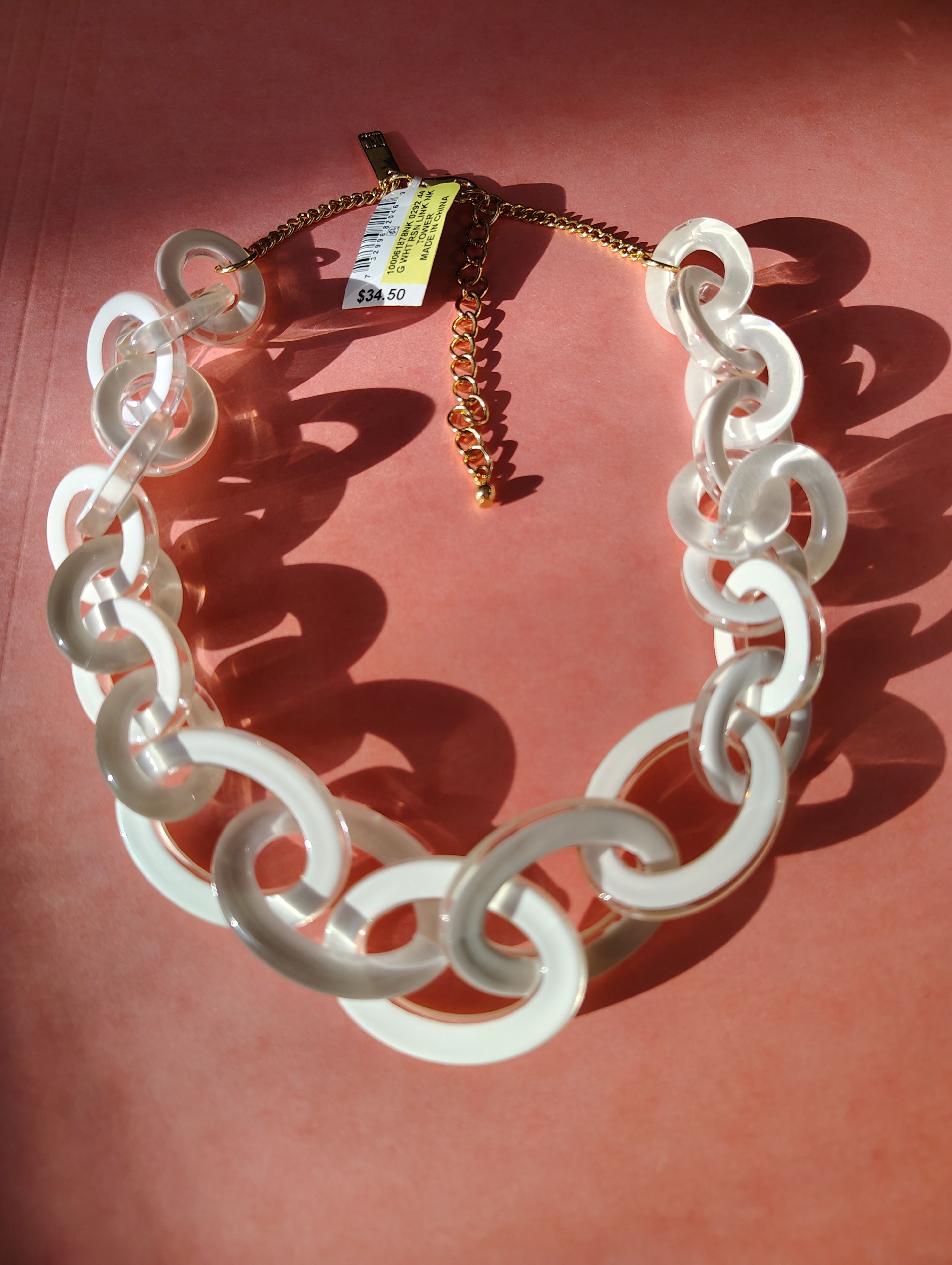 NEW NECKLACE- INC (Macy's US price tag, Sale)