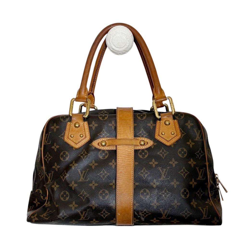 LOUIS VUITTON M40025 Monogram Manhattan GM Tote Bag Shoulder - photo 2
