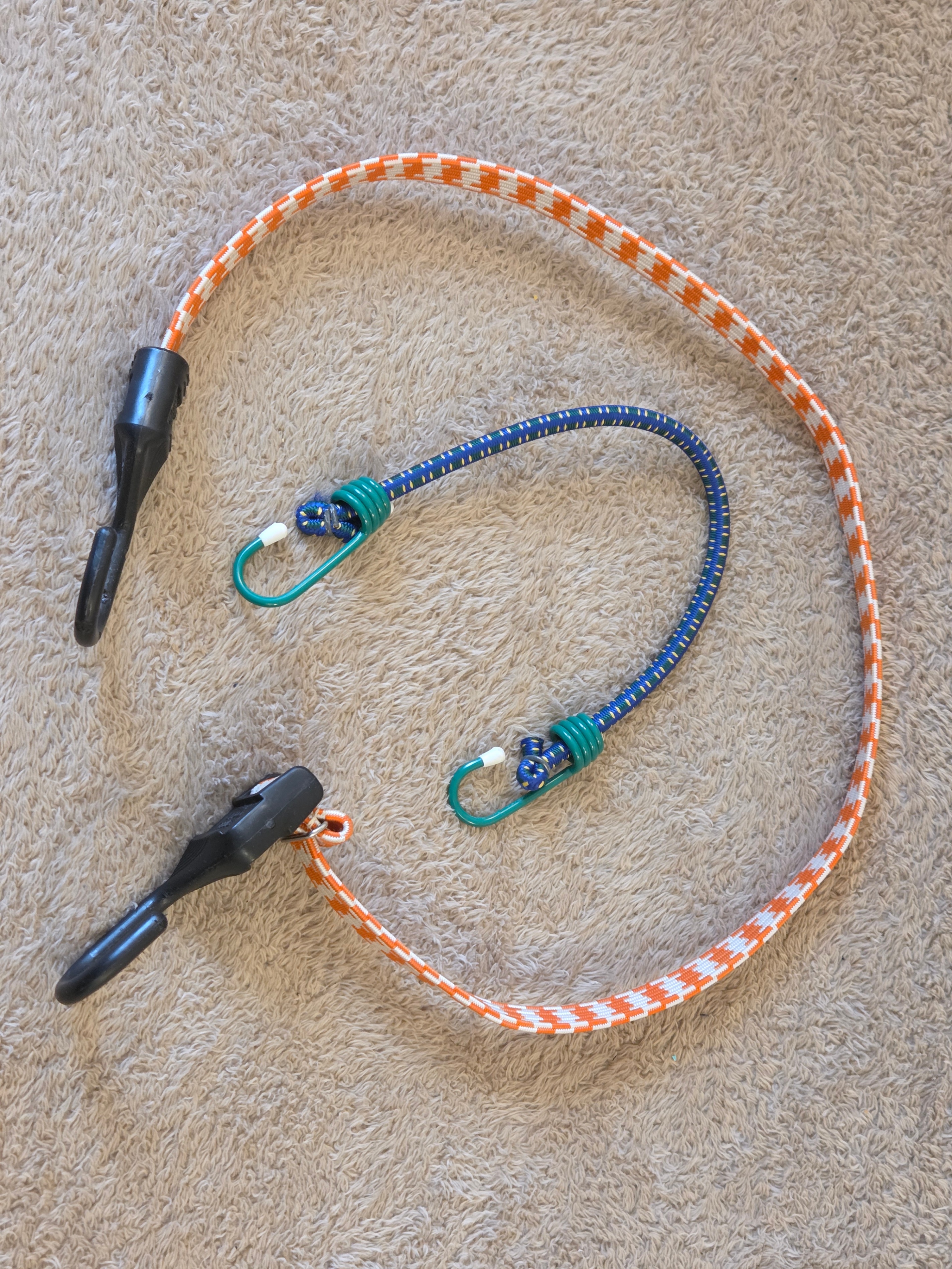 Keeper Adjustable Flat Bungee 10–54 in + bonus