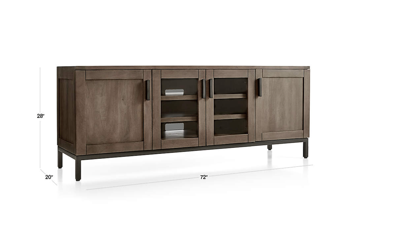 Media Console - Wyatt Brown Wood Storage - photo 5