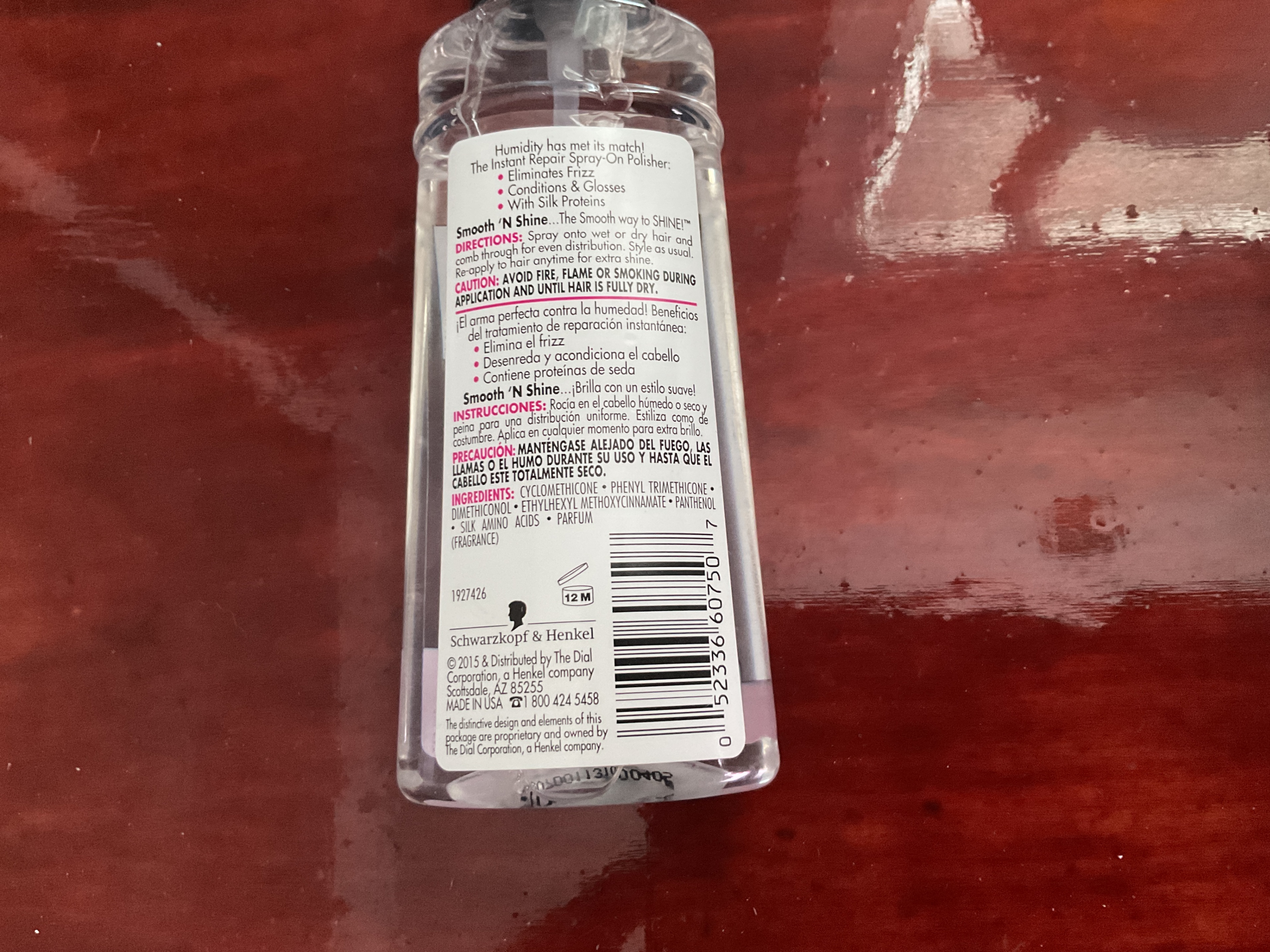 Schwarzkopf Smooth'N Shine Spray-On Polisher 4 fl oz - photo 3