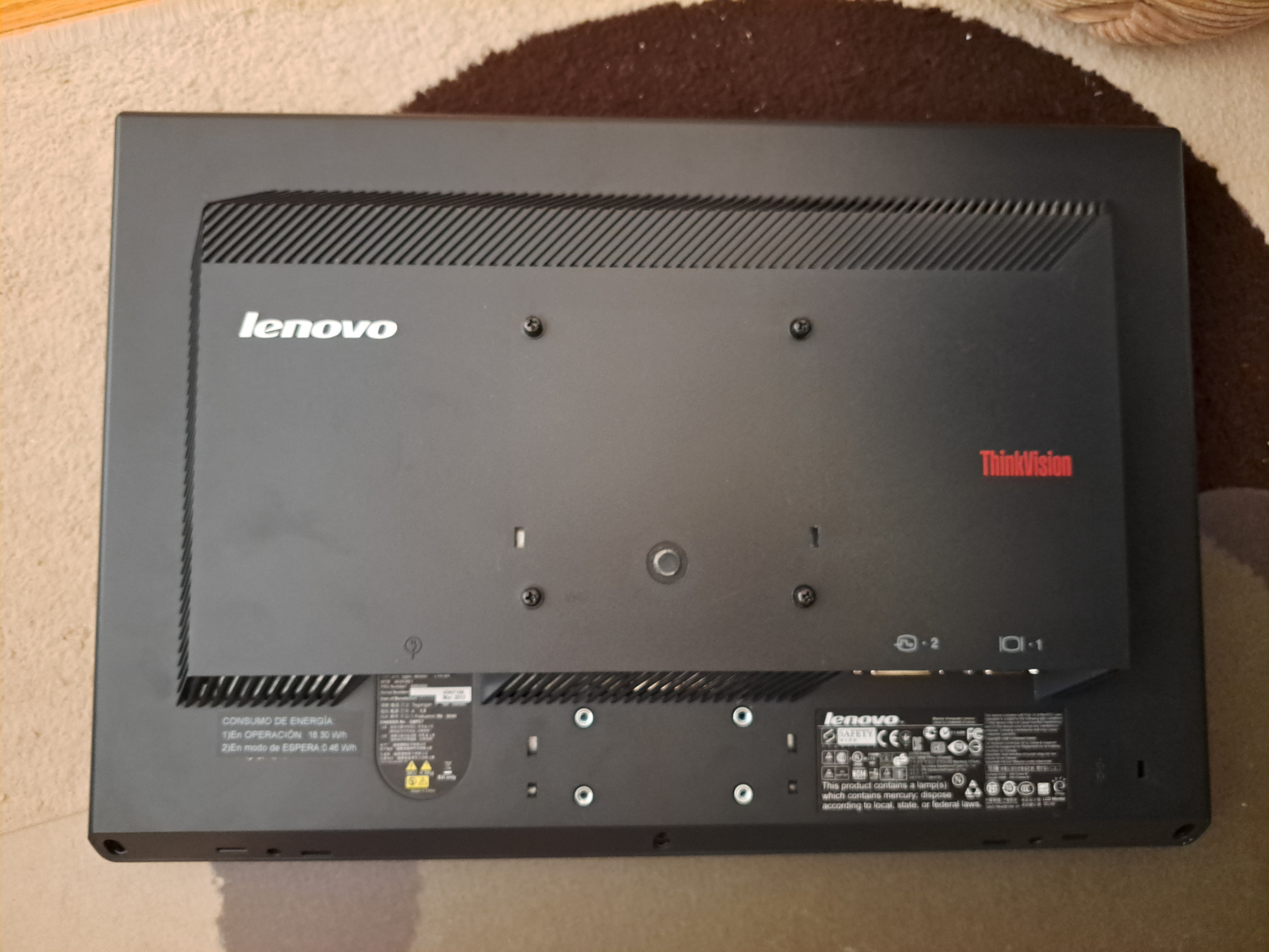 19" Lenovo ThinkVision Monitor (L197wAs) - photo 3