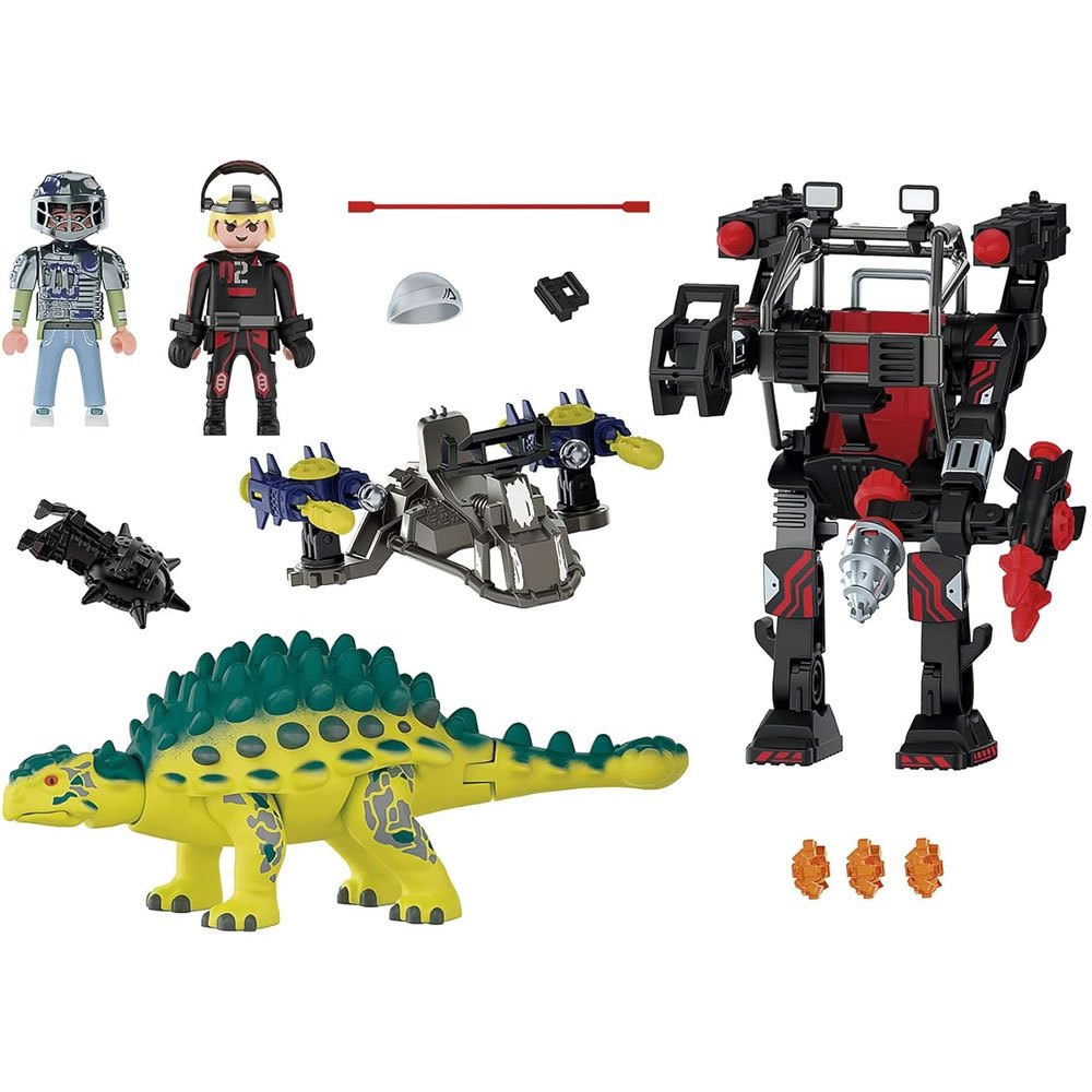 Playmobil Dino Rise Saichania Invasion of the Robot Playset - photo 2
