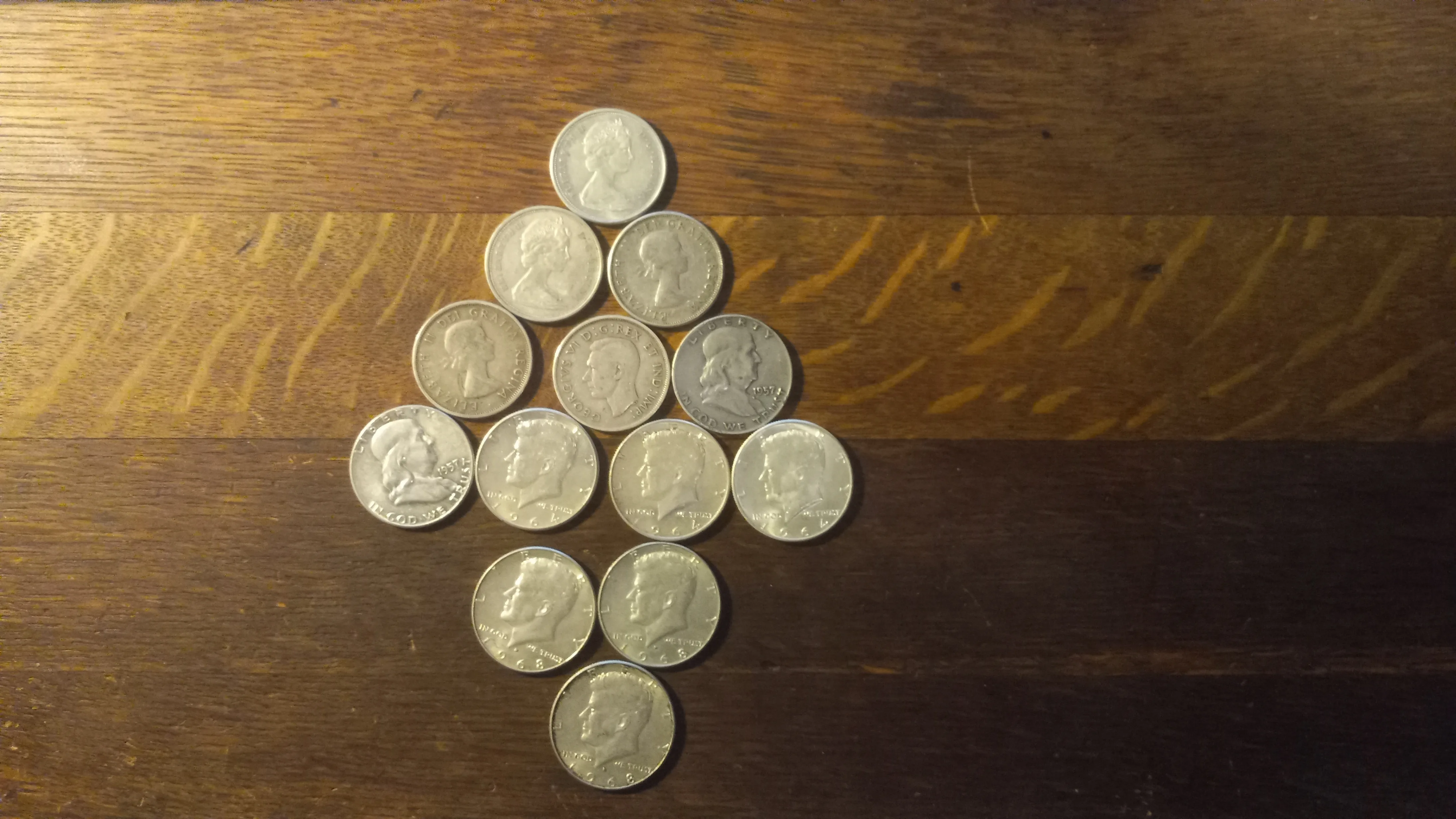 US & CDN Half Dollars + Bonus