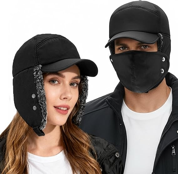 Men's & Women's Thermal with Detachable Face Mask - photo 4