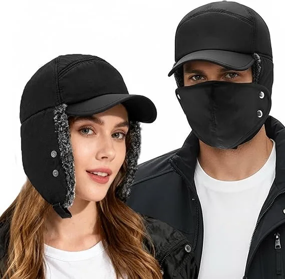 Men's & Women's Thermal with Detachable Face Mask image indicator(4)