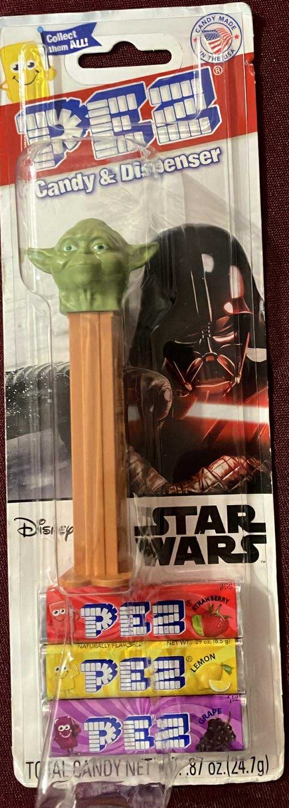 PEZ Star Wars Candy Dispenser Yoda (New)
