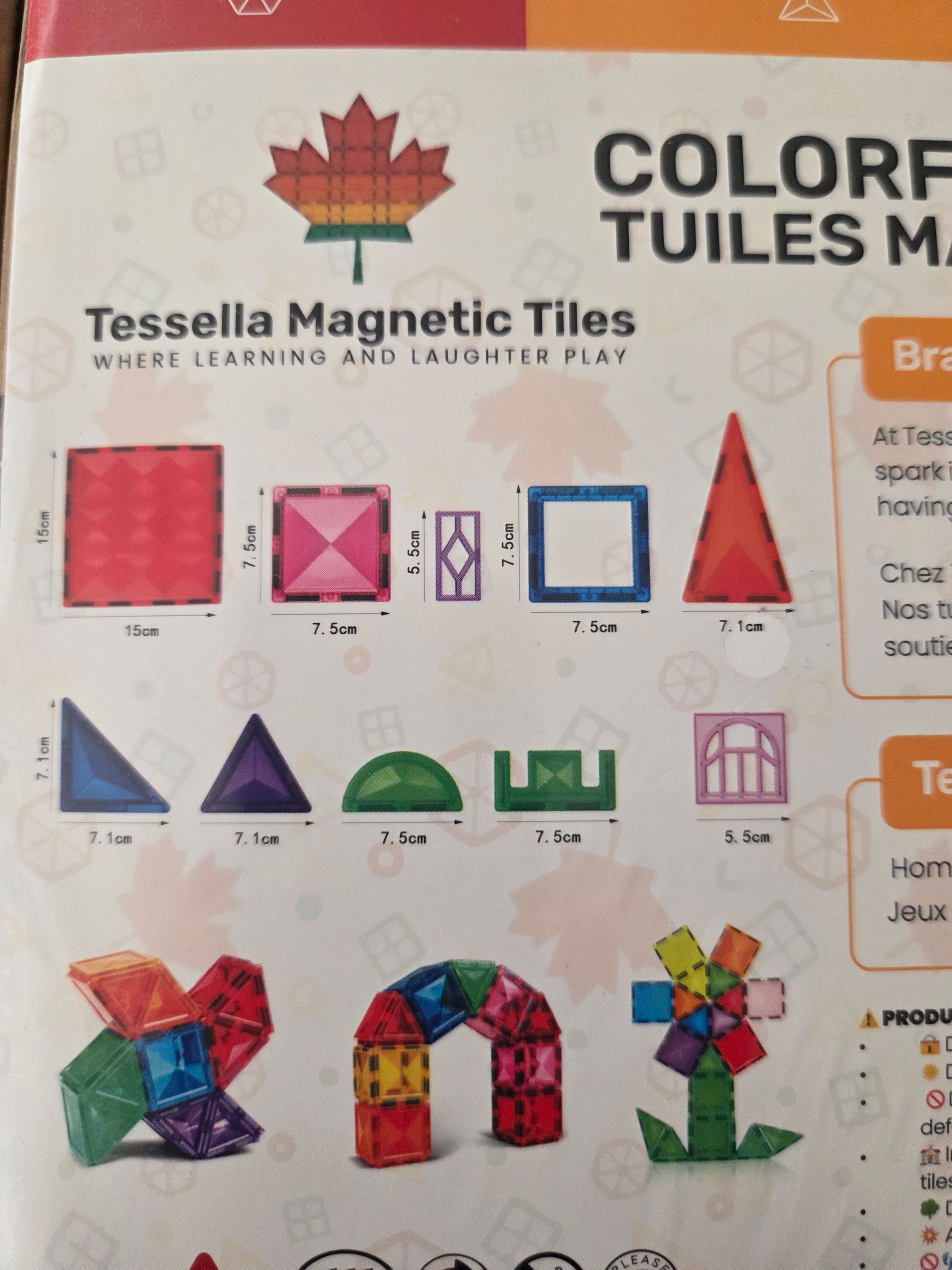 Tessella Magnetic Tiles - 78 Pieces - photo 3