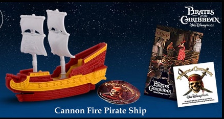 McDonalds Pirates of The Caribbean Fire Ship - photo 2