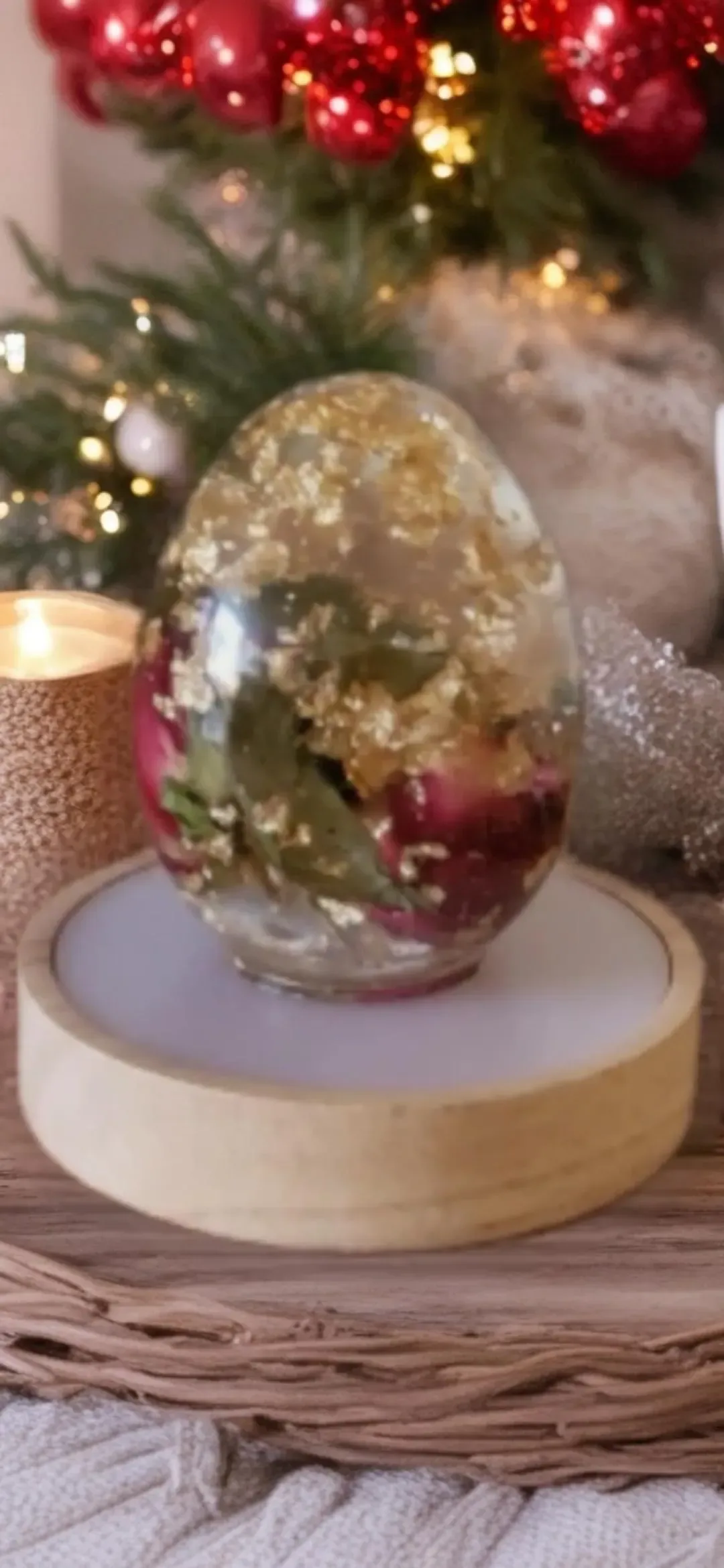 Handmade Resin Night Light and Decorative Egg image indicator(7)