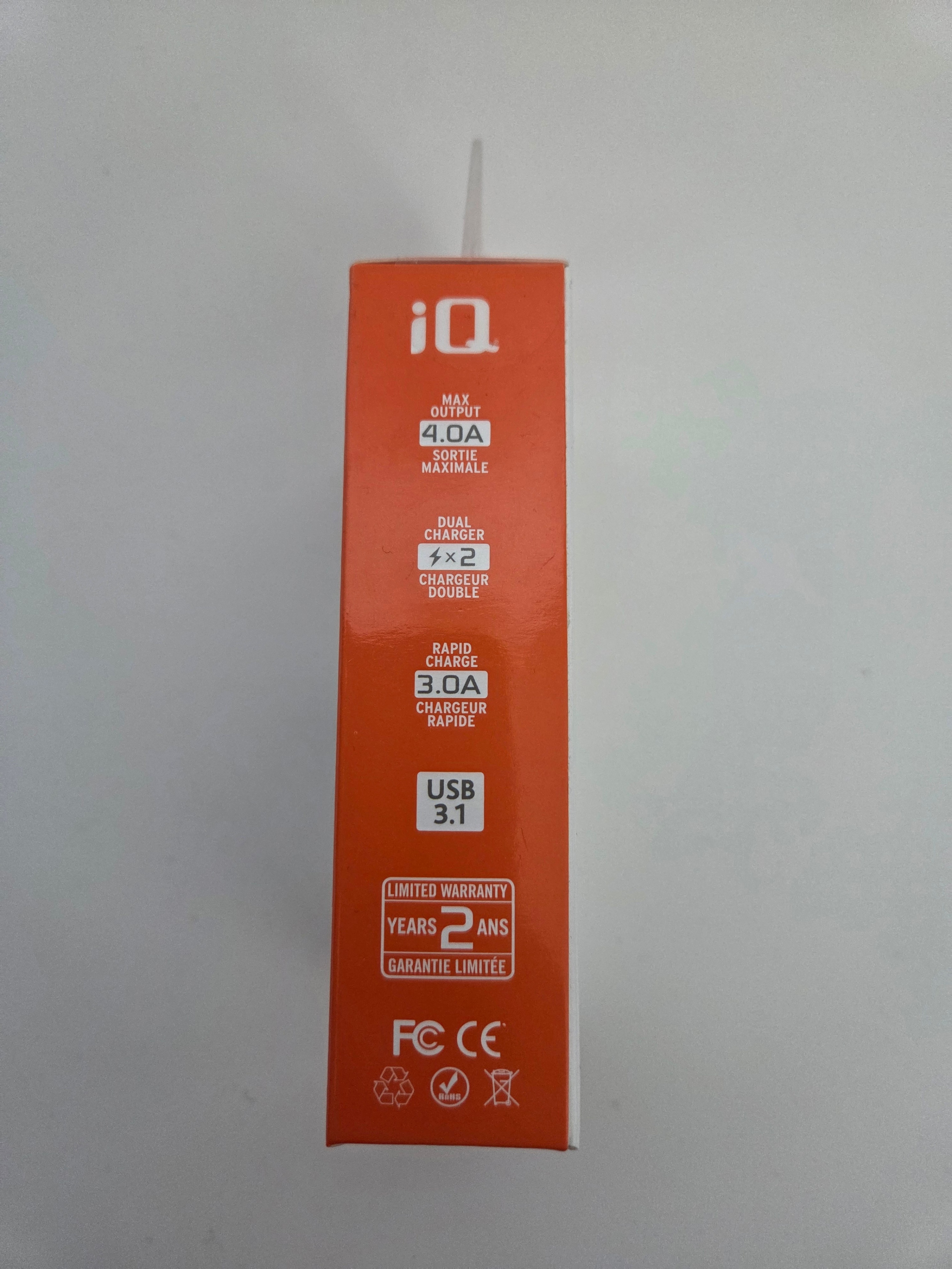 iQ USB-C Car Charger + USB Port, 3A/4A Max, 1.2 m - photo 4