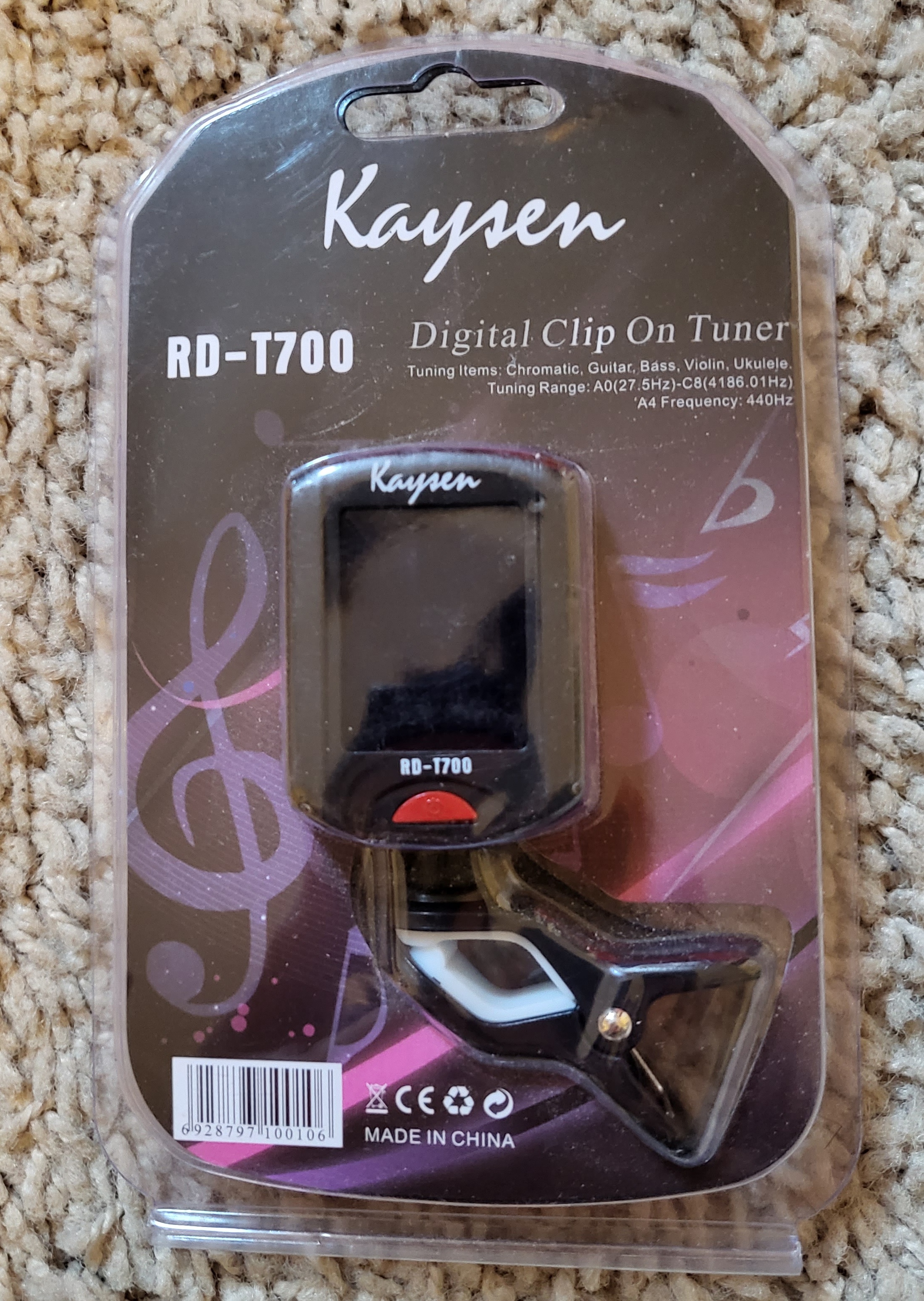 3 Different Clip-On Guitar Tuners Brand New – Great Value Bundle - photo 2