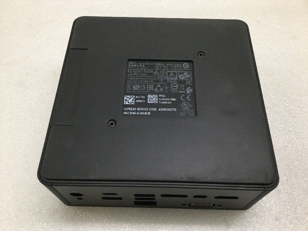 Genuine Dell Thunderbolt Dock,HDMI,Type-C,TB16 K16A 90W Adapter - photo 5