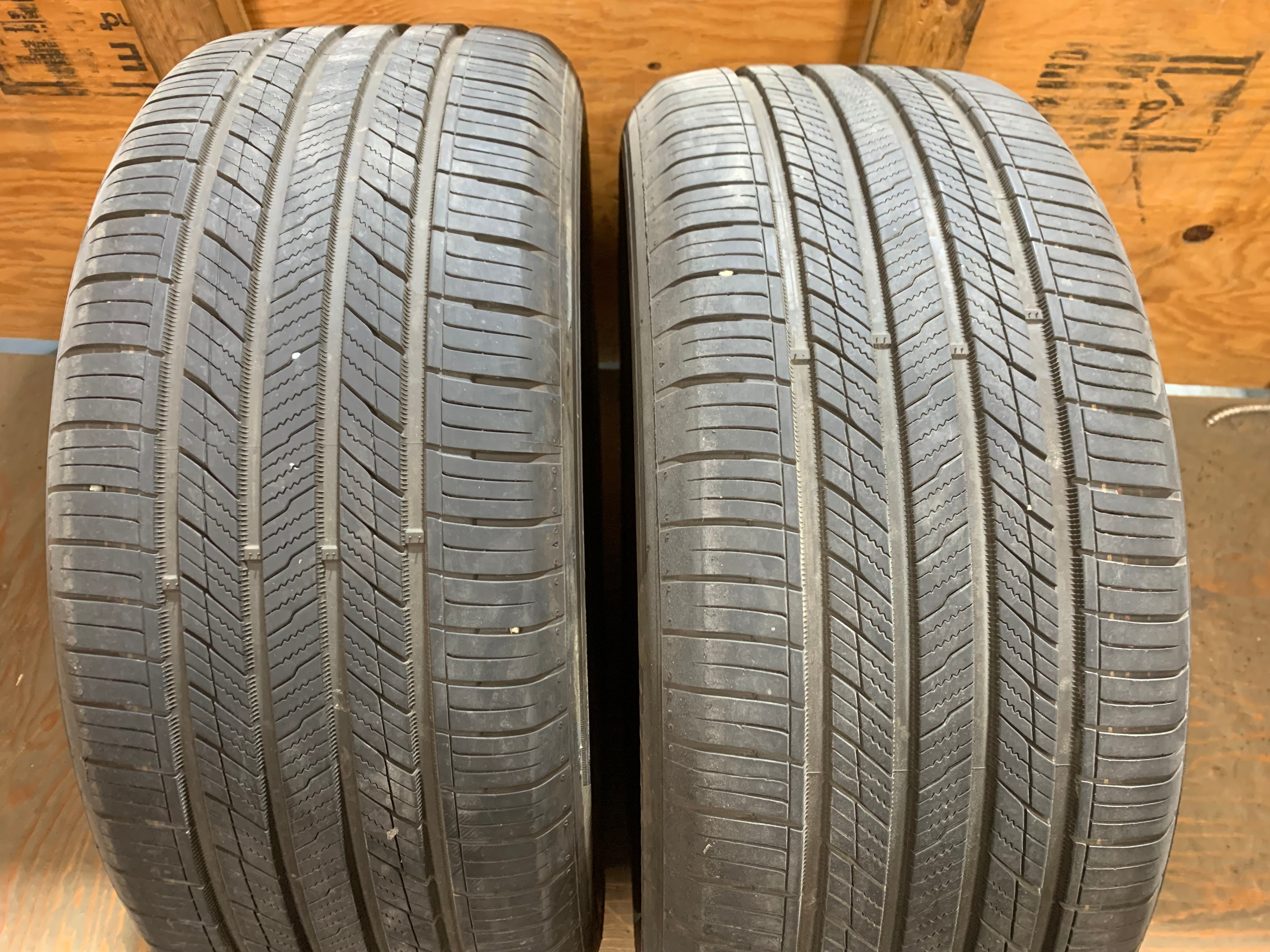 PAIR of 245/50/19 M+S 105H Hankook Dynapro HPX with 80% tread