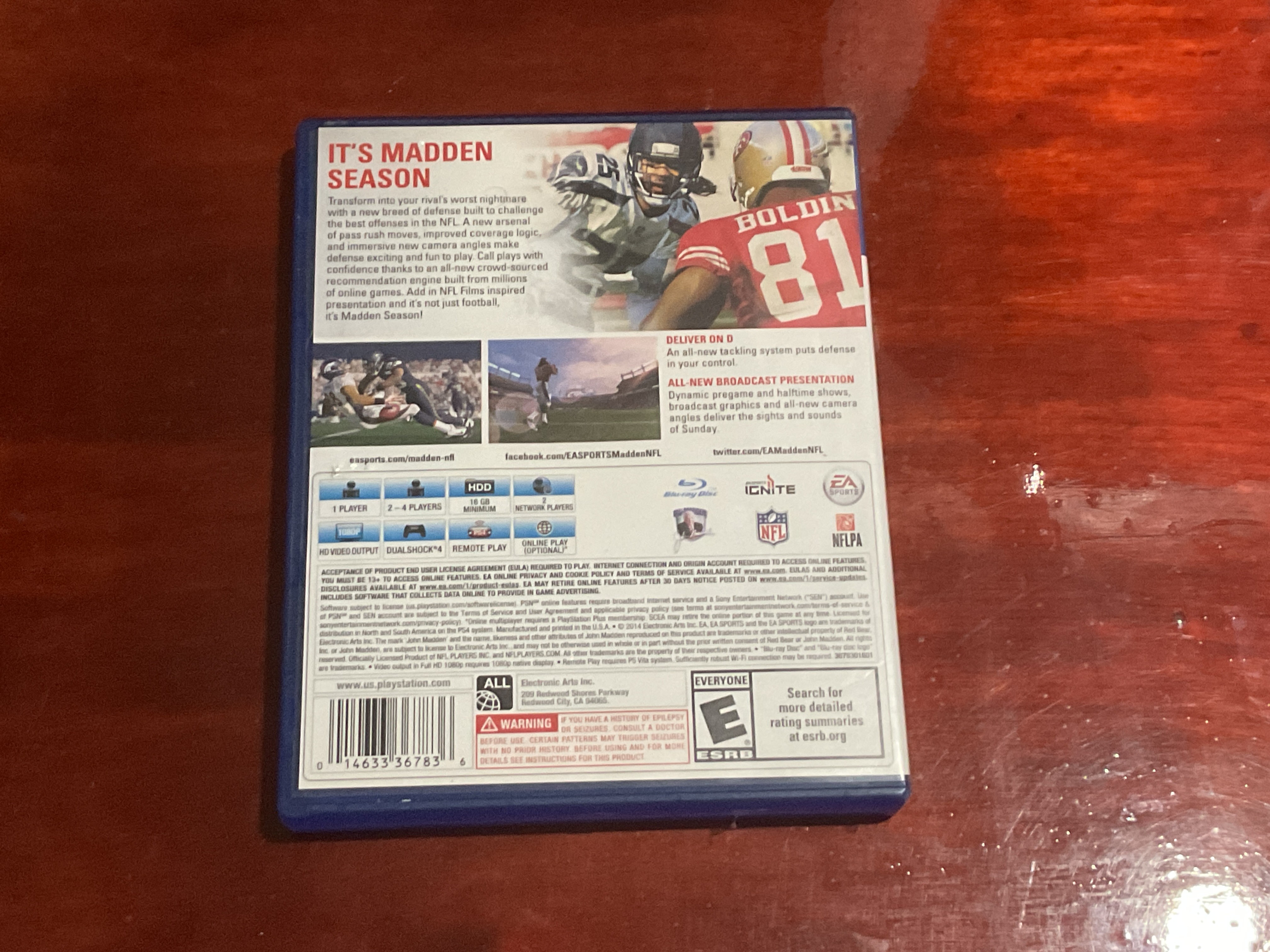 Madden NFL 15 for PS4 - photo 2