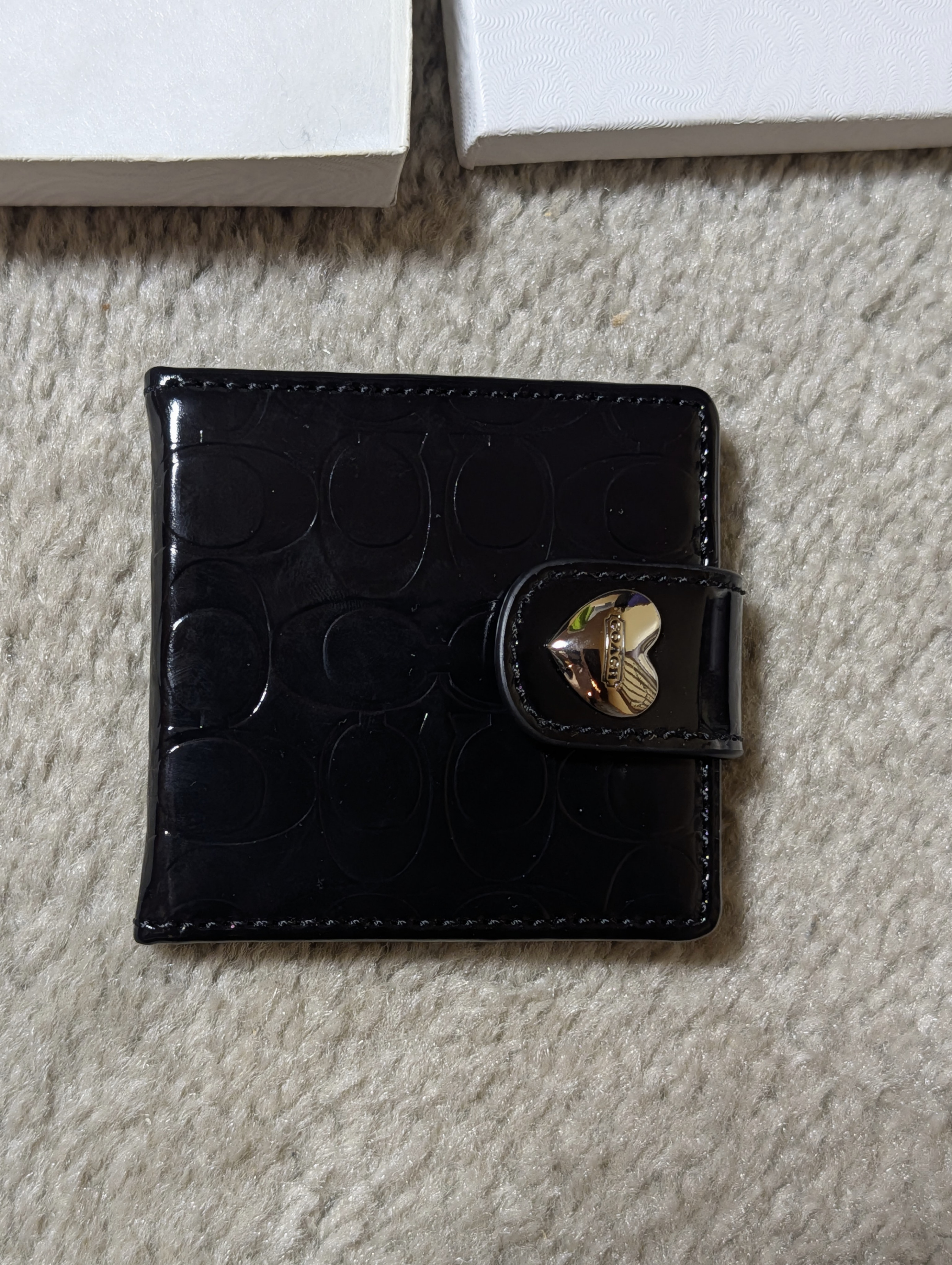 Coach Black Pocket Mirror - photo 3