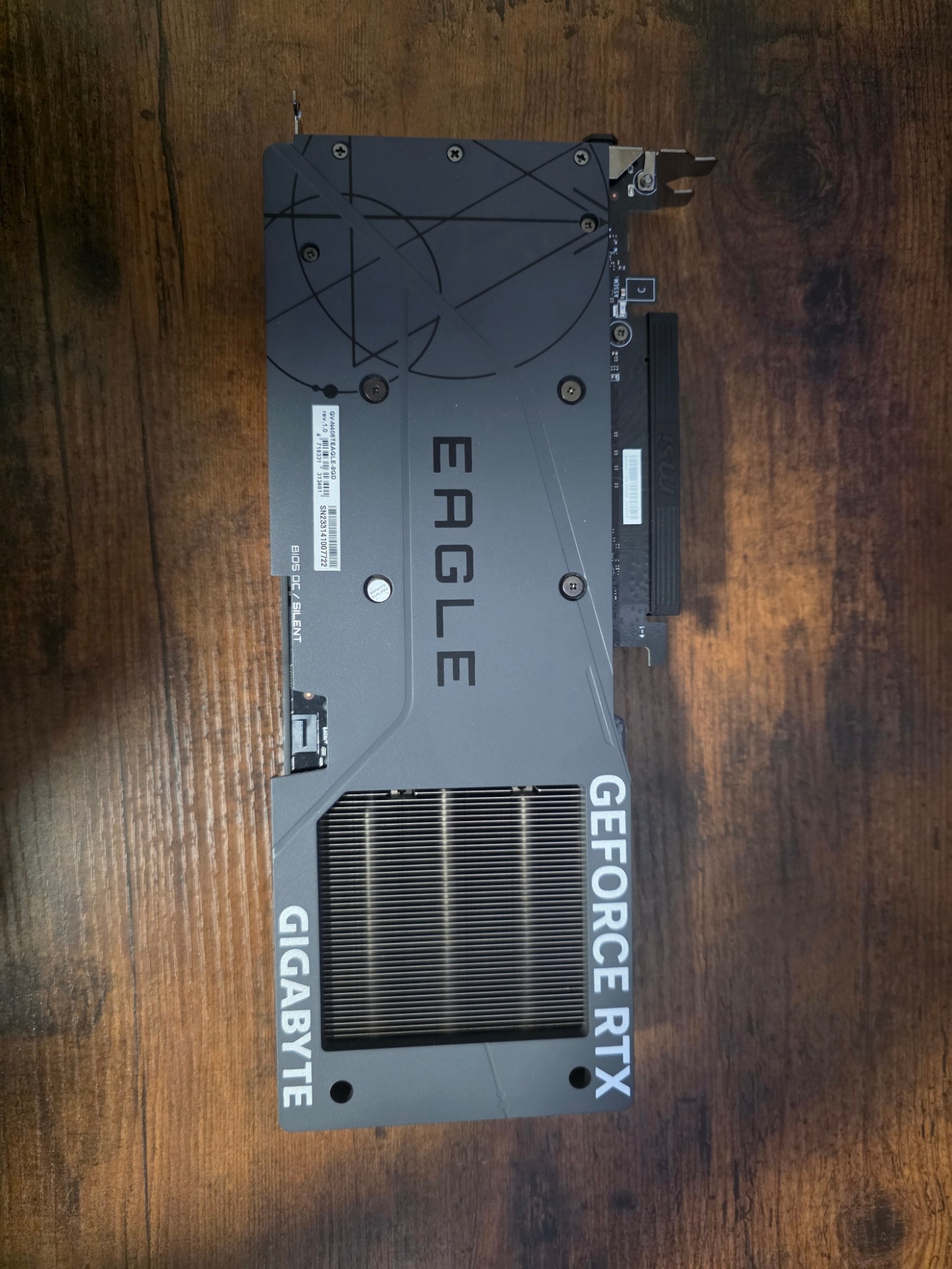 GPU: Gigabyte RTX 4060 Ti Eagle 8GB – Triple Fan - photo 2