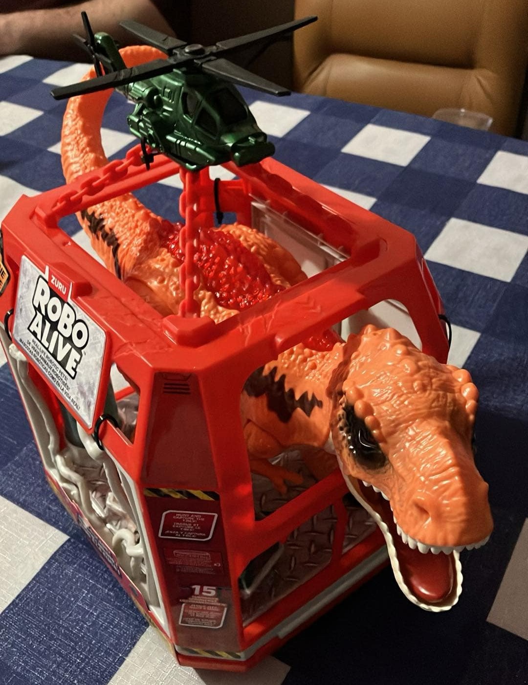 Robo Alive Dino Escape Playset (New)