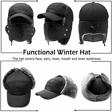 Men's & Women's Thermal with Detachable Face Mask image indicator(8)