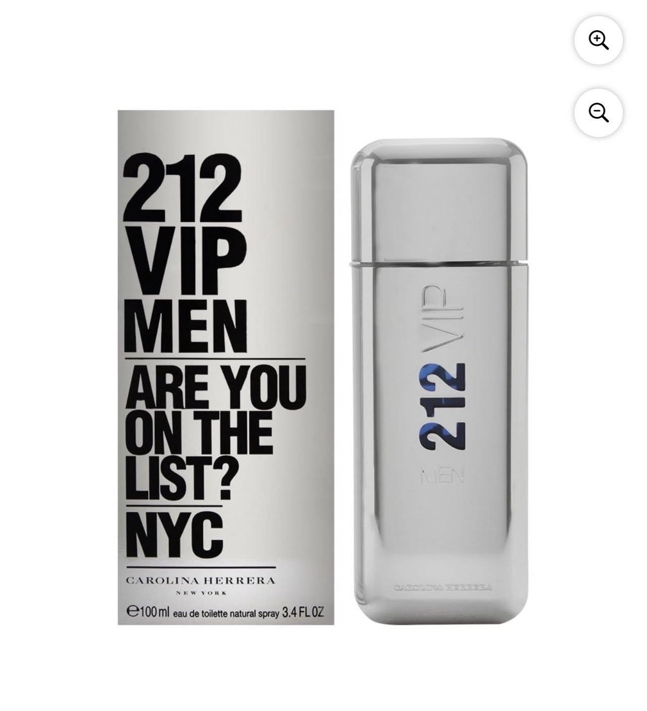 212 VIP by Carolina Herrera for Men – 3.4 oz EDT Spray - photo 2