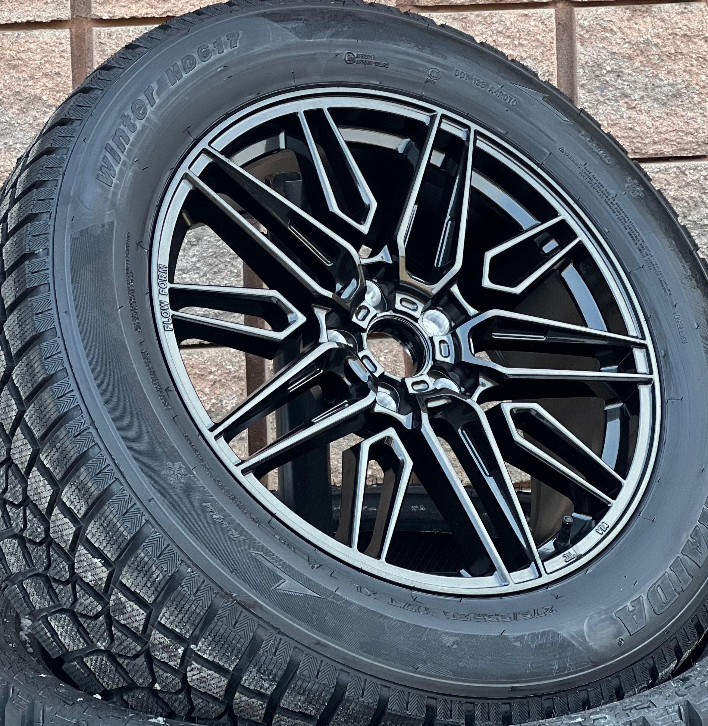 NEW 20”FF07-Mercedes G Class(5x130)+275/55/R20 Hankook Snow