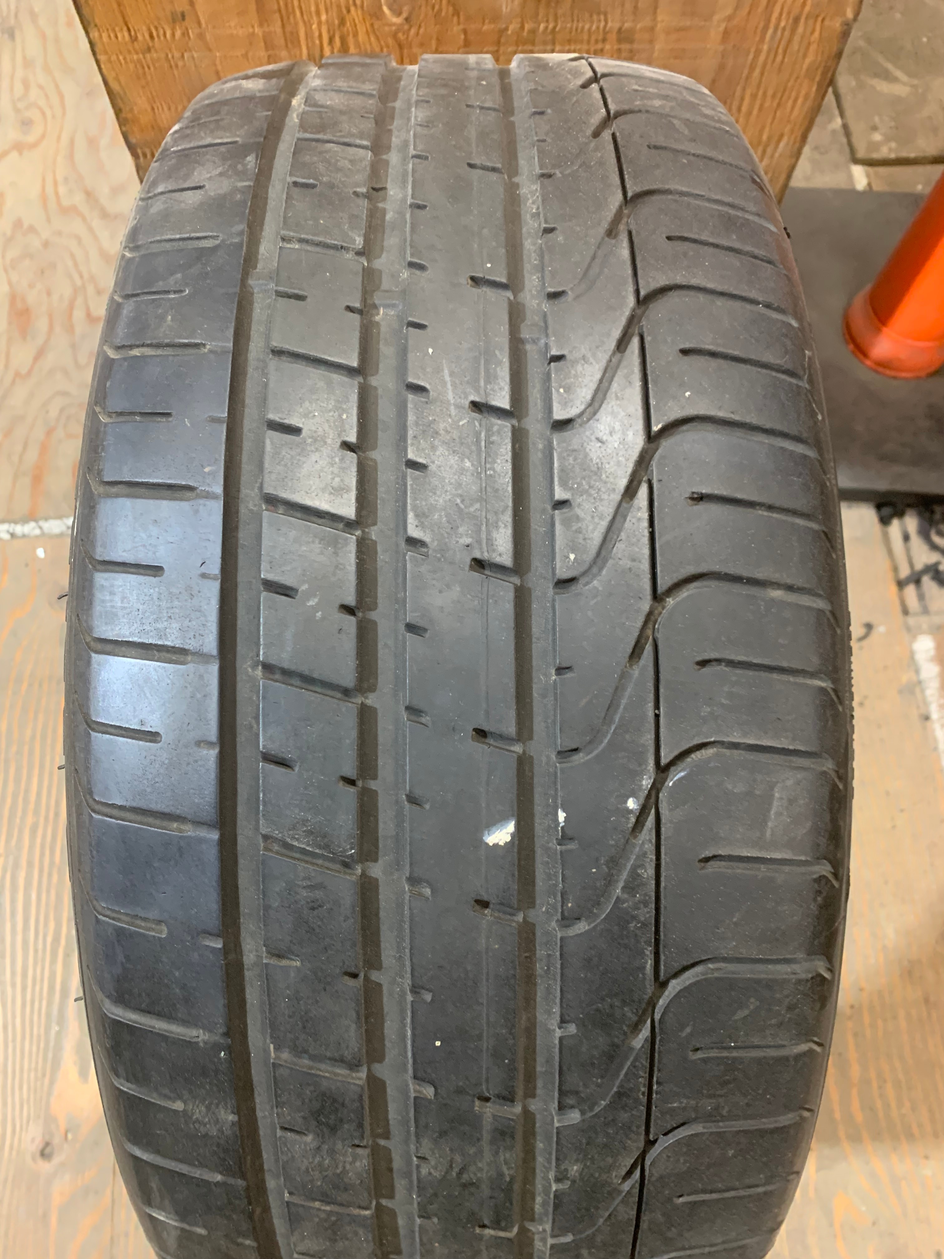 1 X single Summer 255/35/20 97Y Pirelli Pzero with 60% tread