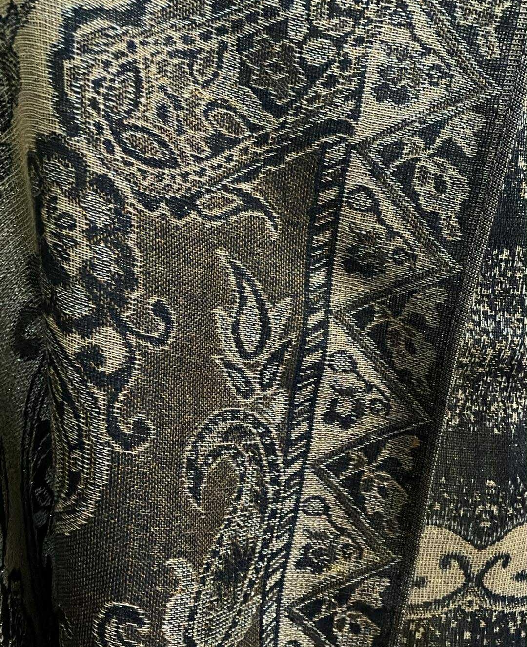 Shawl Gold and Black - photo 2