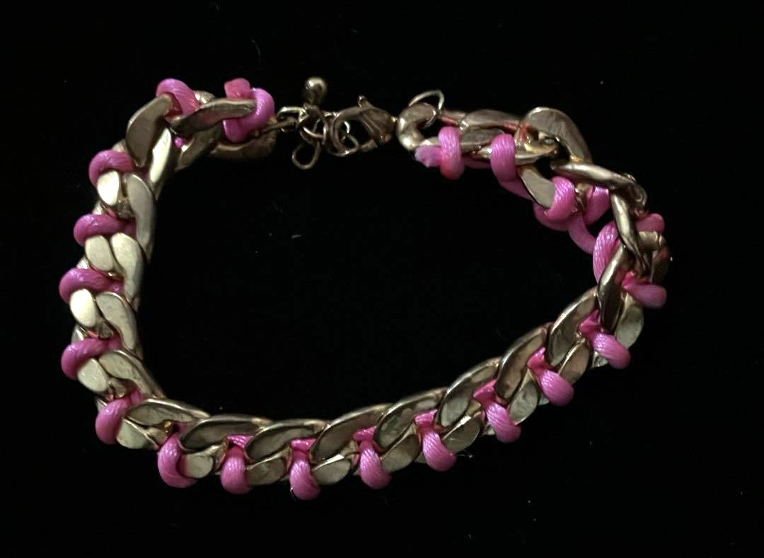 Bracelet Gold and Pink