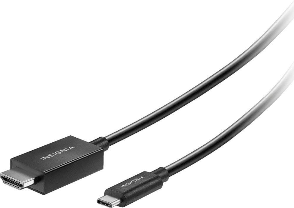 Insignia 1.8m (6 ft.) USB-C to HDMI Cable (NS-PC3CHD6-C) - photo 2