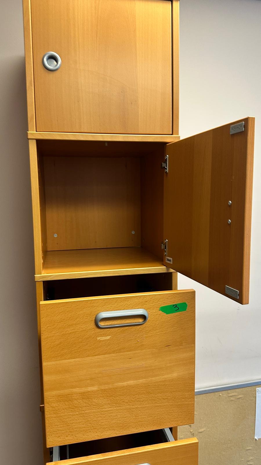IKEA VINTAGE BOOKCASE/FILING CABINET - photo 2