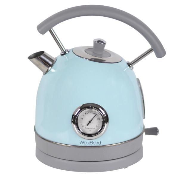 West Bend 1.7L, Retro-Style, Cordless Electric Kettle