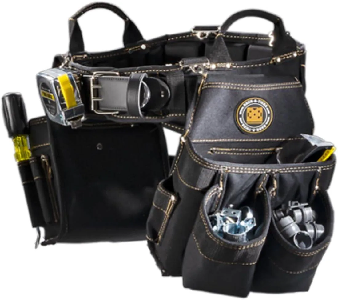 Rack-A-Tiers Electrician's Tool Belt & Bag Combo