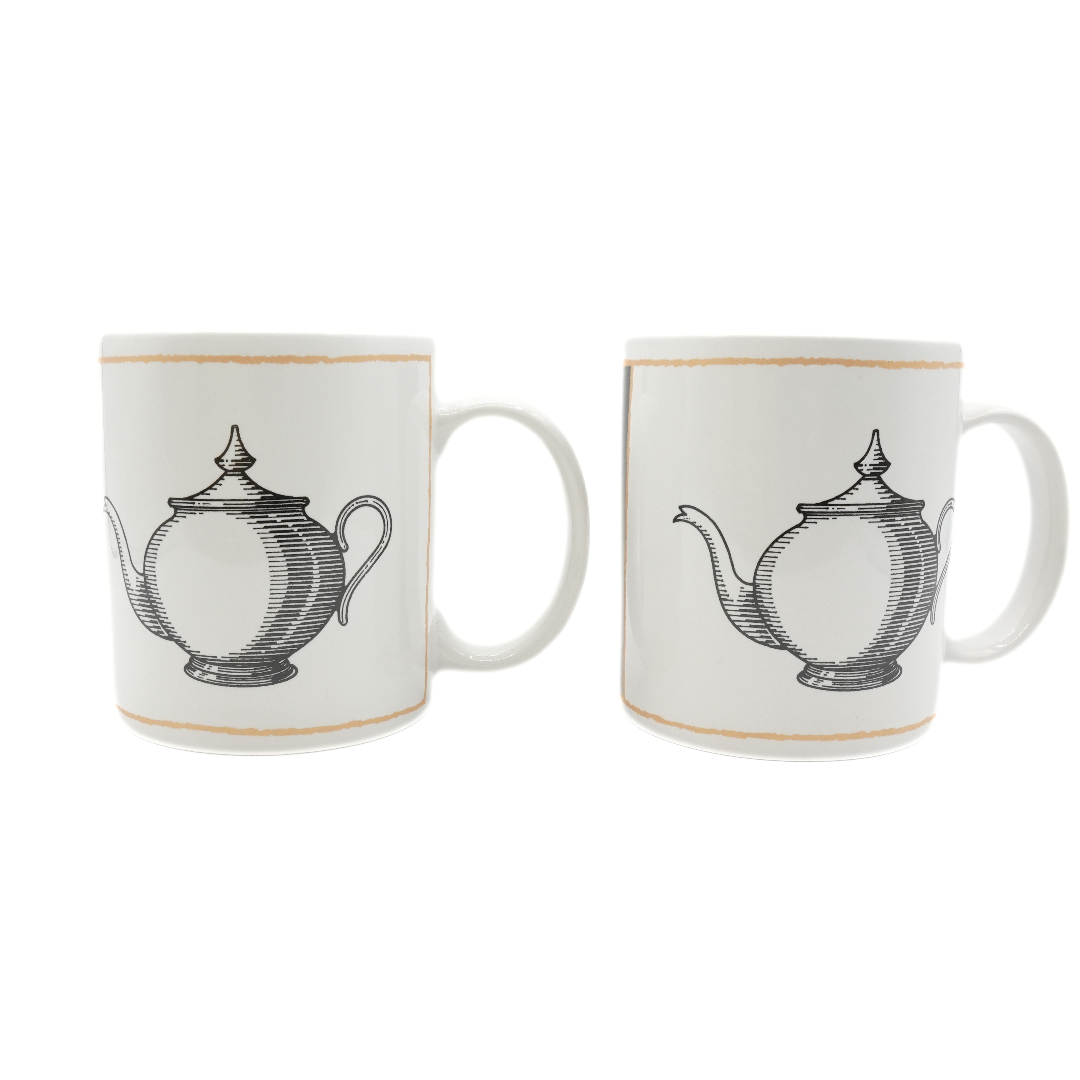 Abbott Face to Face Tea Mugs - Set of 2 - photo 2