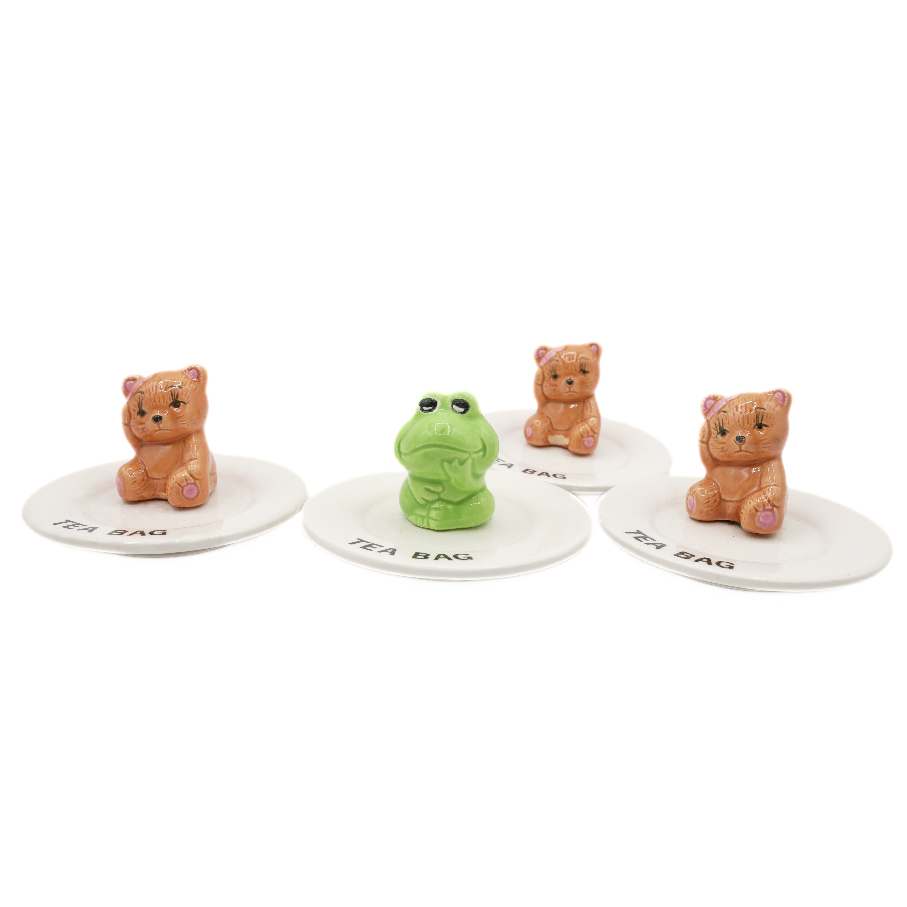 Cute Tea Bag Holders (Set of 4)