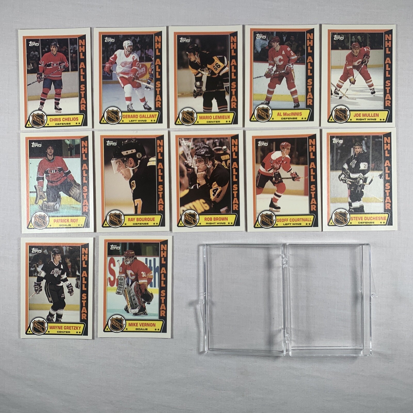 1989 Topps  NHL All Star Complete  Set All Stars & 21 Teams - photo 3