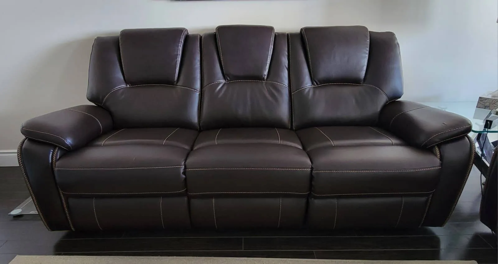 Full Recliner Sofa Set – 3-Seater + 2-Seater –Excellent Condit image indicator(2)