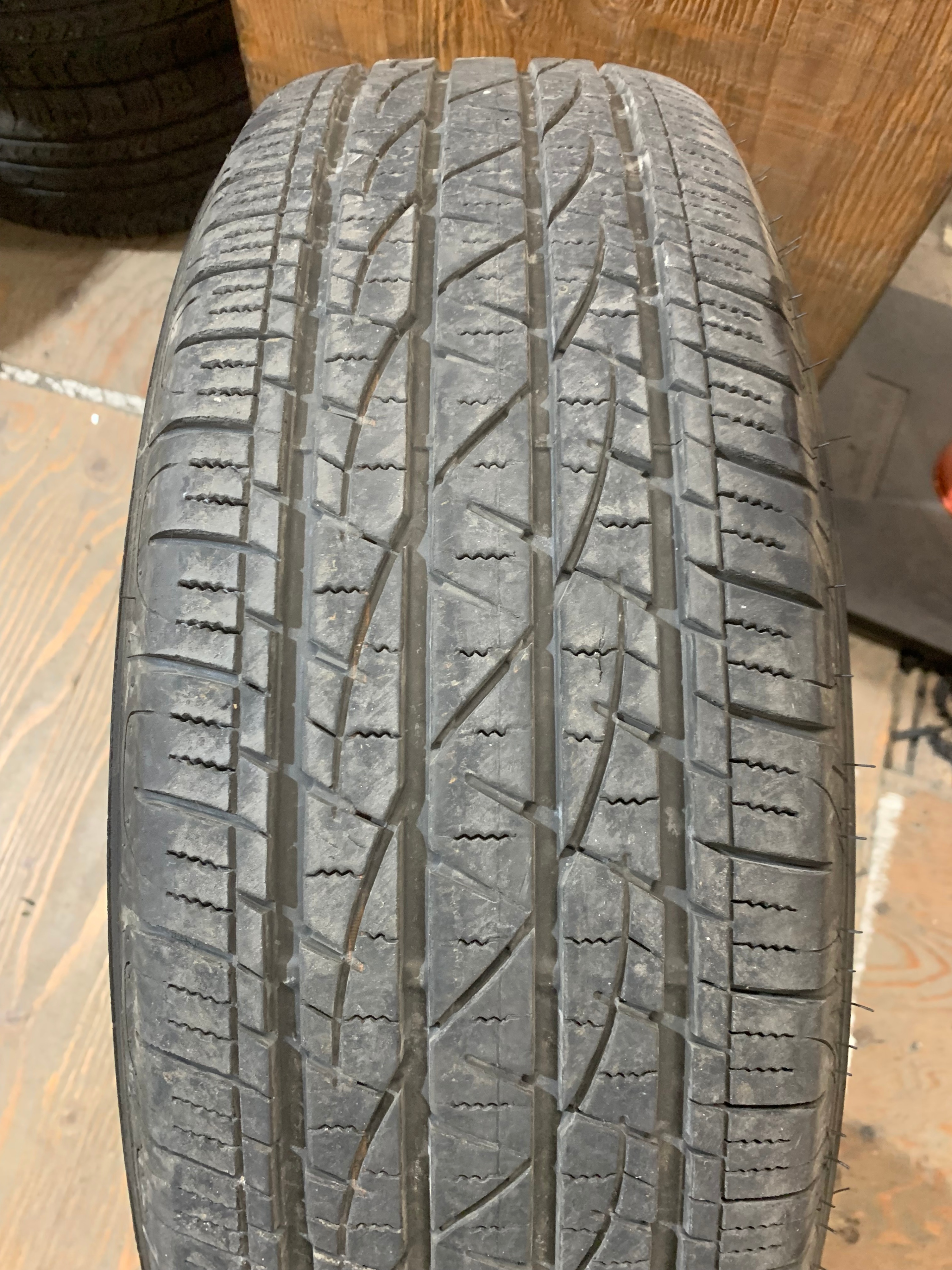 PAIR of 225/65/17 M+S 102H Firestone Destination LE2 with 70%