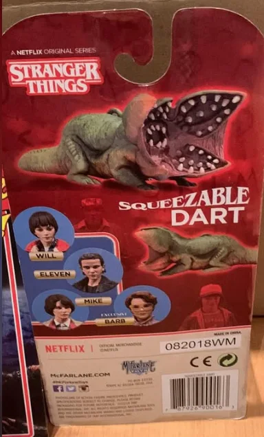 Stranger Things Dart toy. McFarlane Toys. image indicator(3)